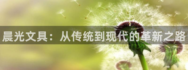 卧龙凤雏娱乐 小辣椒：晨光文具：从传统到