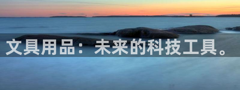卧龙娱乐设备公司：文具用品：未来的科技工